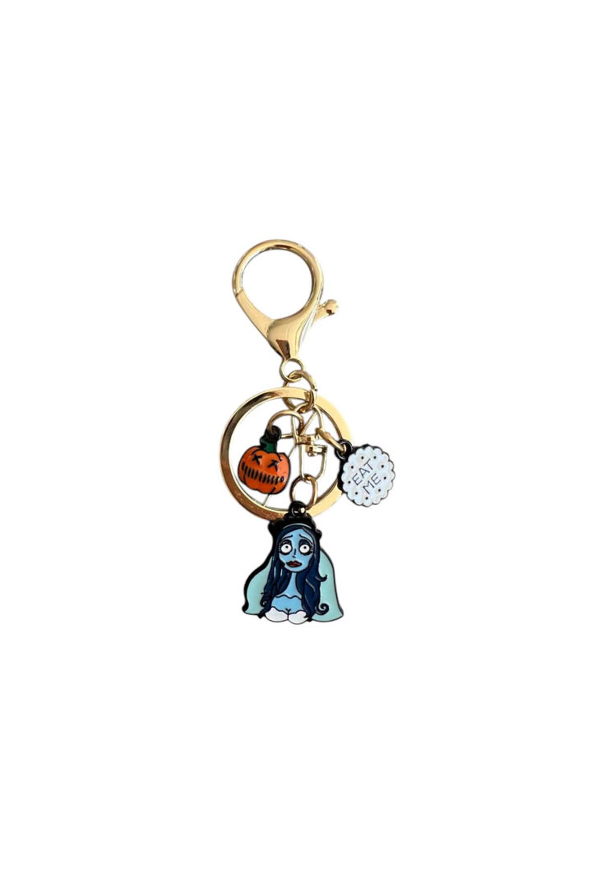 neşe palamudu Ölü Gelin Metal Charm Anahtarlık