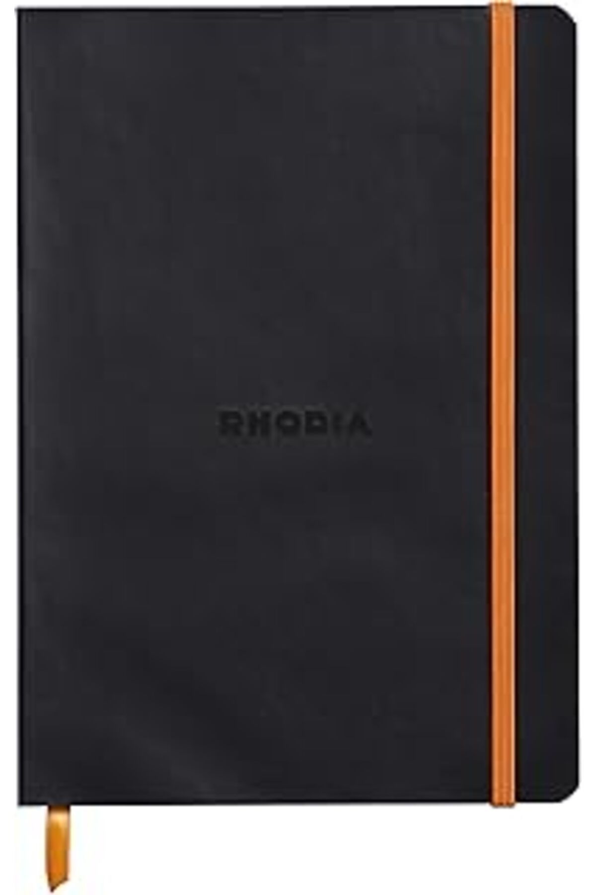ASİTAN Rhodia 117452C Yumuşak Kapaklı Defter, Noktalı, Black, A5