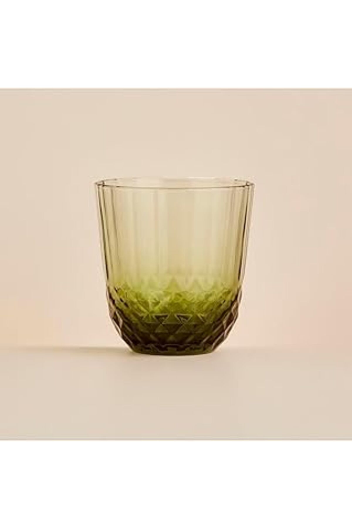 Mu Art Ahşap Bella Maison Colore Kesme Bardak Yeşil (320 Cc)
