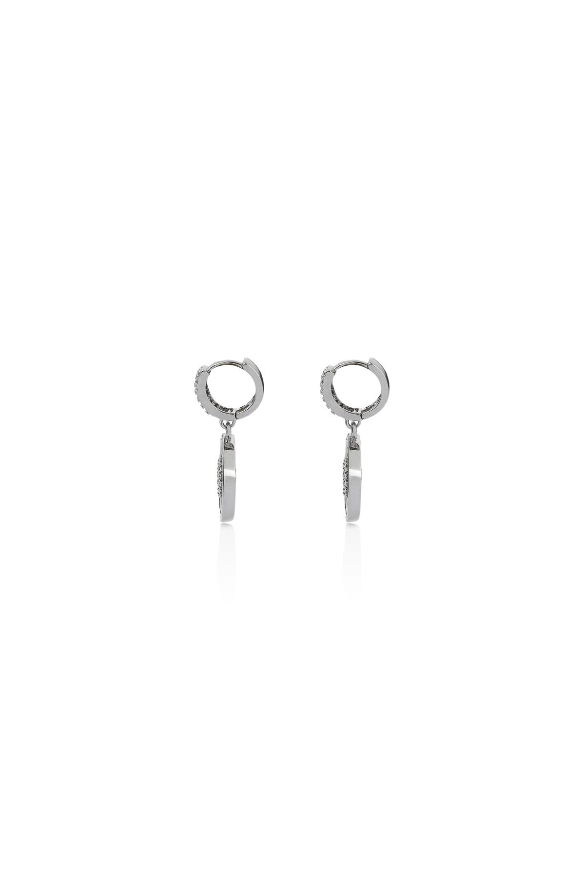 Mesmera-Silver Jewelled Earrings 3