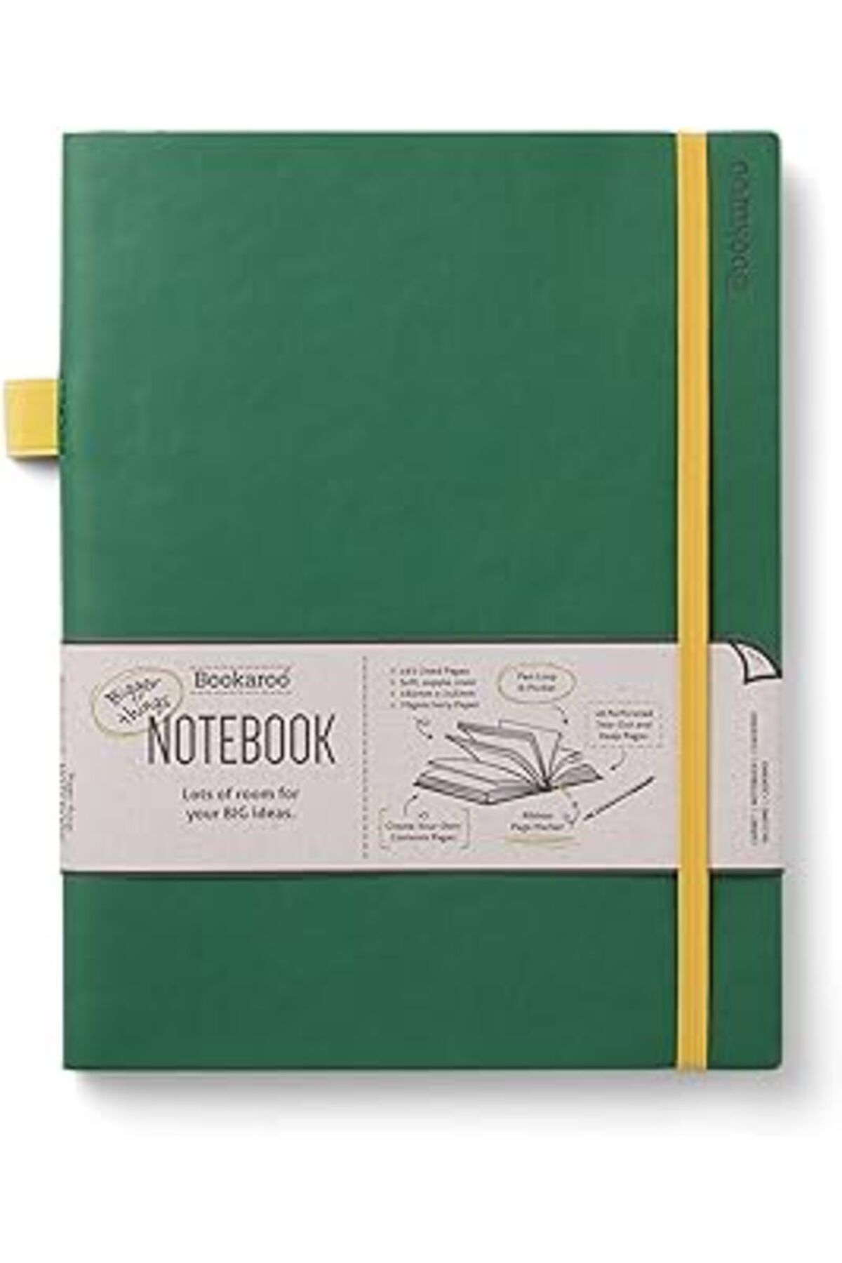 Pazarcan If Bookaroo Günlük Defter Orman Yeşili