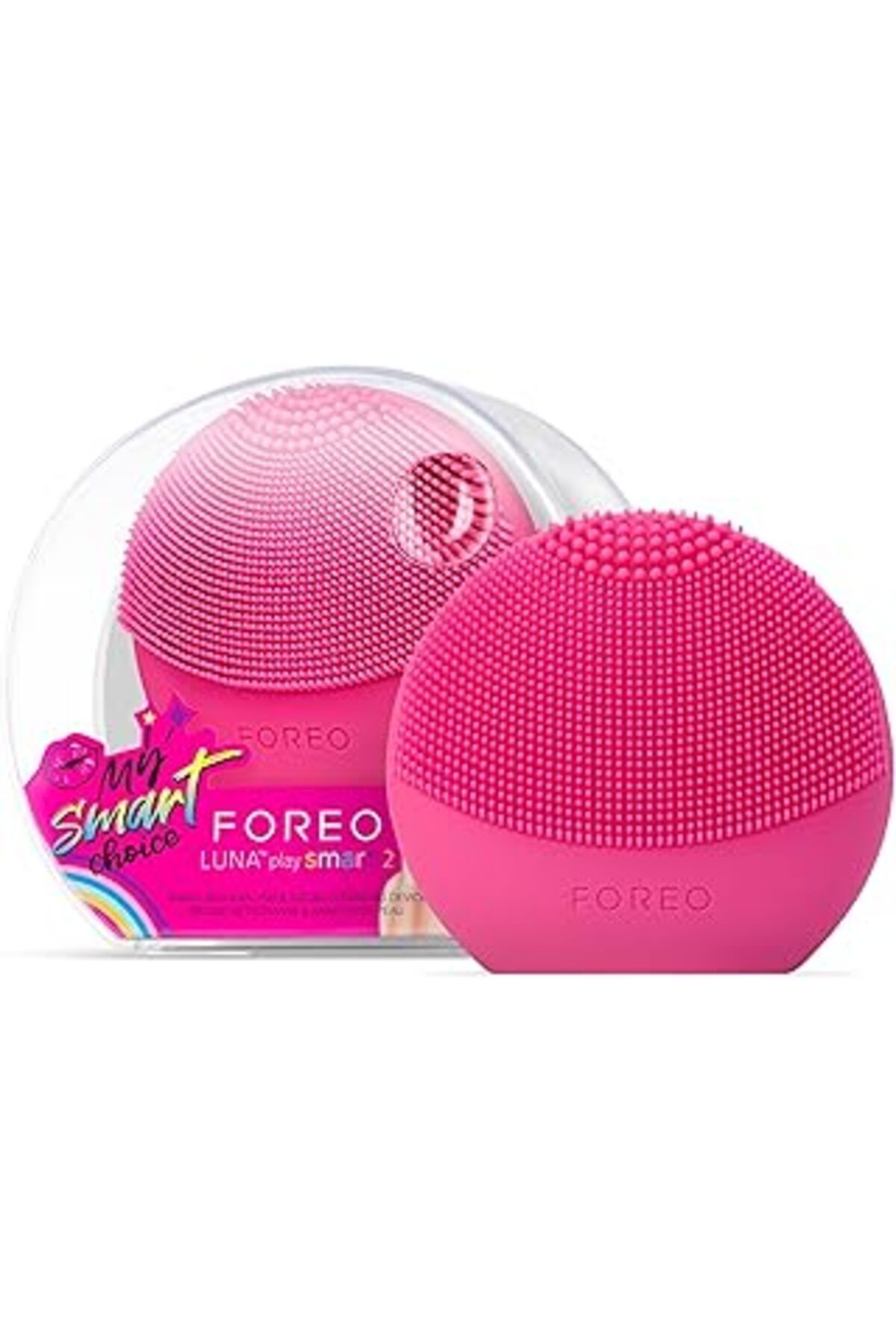 ASİTAN Foreo Luna Play Smart 2 Yüz Temizleme Cihazı, Cherry Up