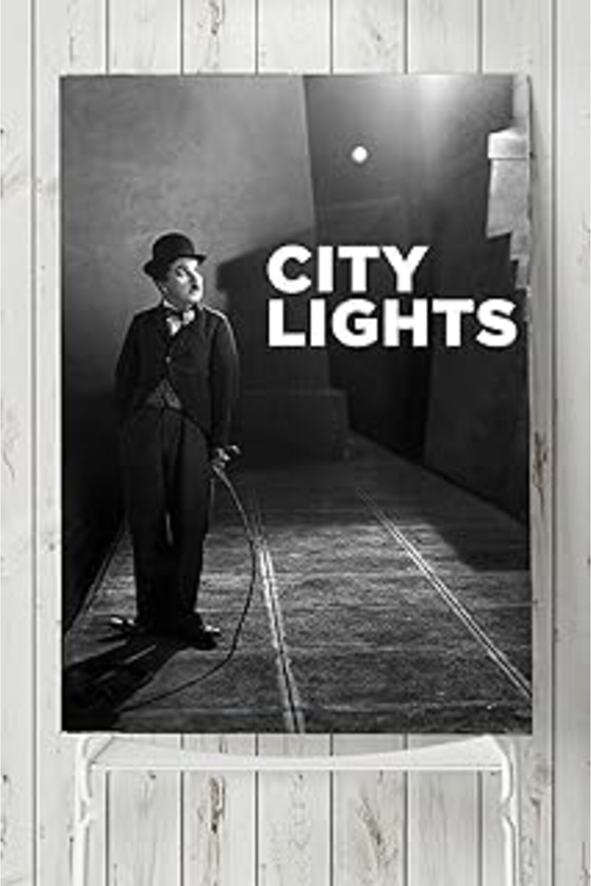 Pazarcan Postermanya (Pster3709) City Lights-Şehir Işıkları Film Afişi Poster 2 (50X70Cm)