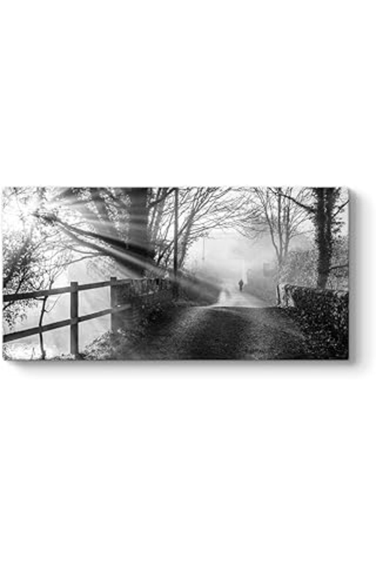 Mu Art Ahşap Tabloshop Sabah Yürüyüşü Kanvas Tablo 120 X 60