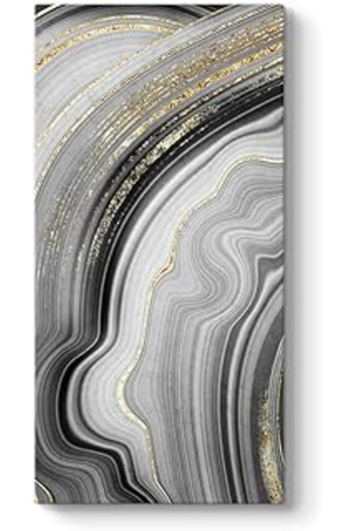 Pazarcan Tabloshop Çöl Fırtınası Soyut Tablo 60 X 120