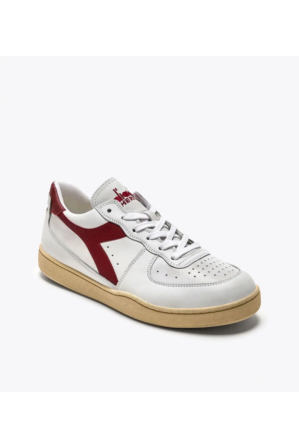 Diadora Mi Basket Low Used Unisex Beyaz Spor Ayakkabı - 201.179043-C7114