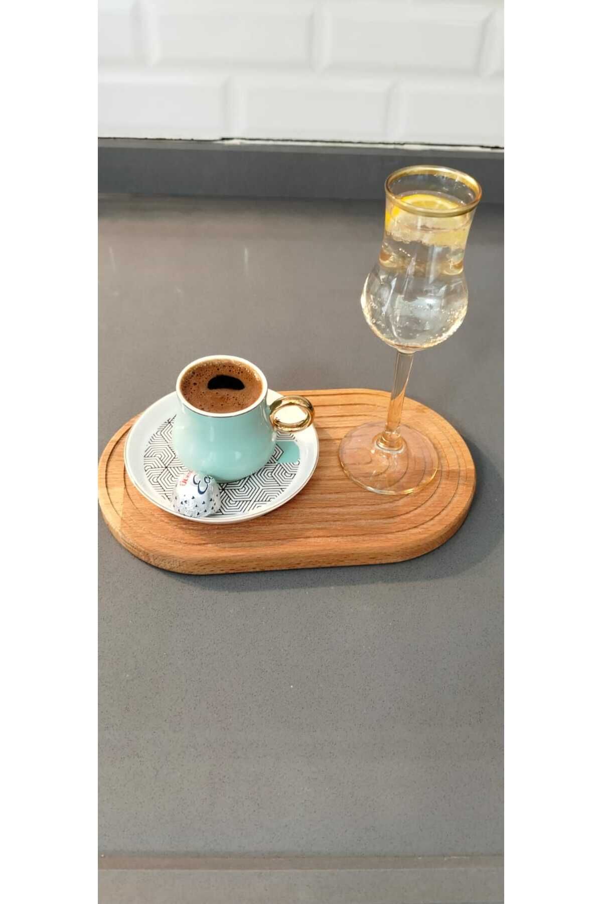 Mobika Home AHŞAP SUNUMLUK ELİPS