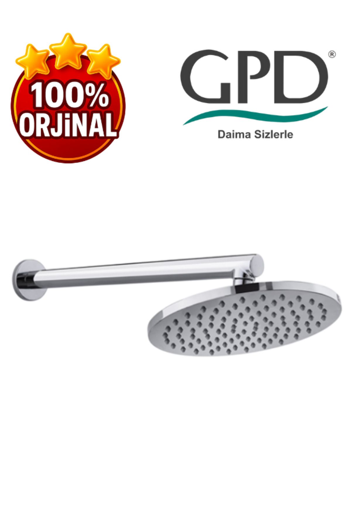 GPD ADS14 Ankastre Duş Başlığı (Ø250)