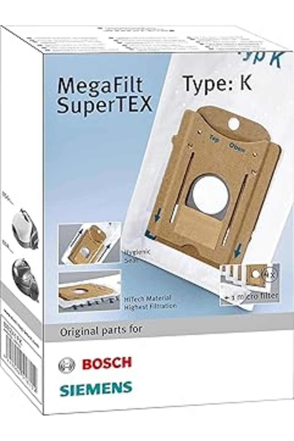 Pazarcan Bosch Bbz41Fk Elektrikli Süpürge Torbası