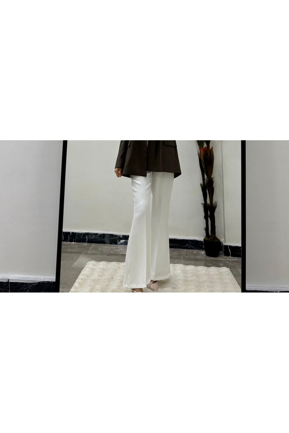 MODA ispanyol paça pantolon