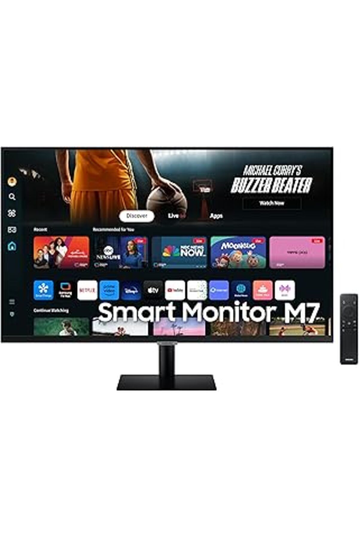 NETWORK ART Samsung M7 Ls32Dm702Uuxuf, 32" Inç, Uhd, 3840 X 2160, 4K, 4Ms 60Hz, Hdr10, Akıllı Monitör