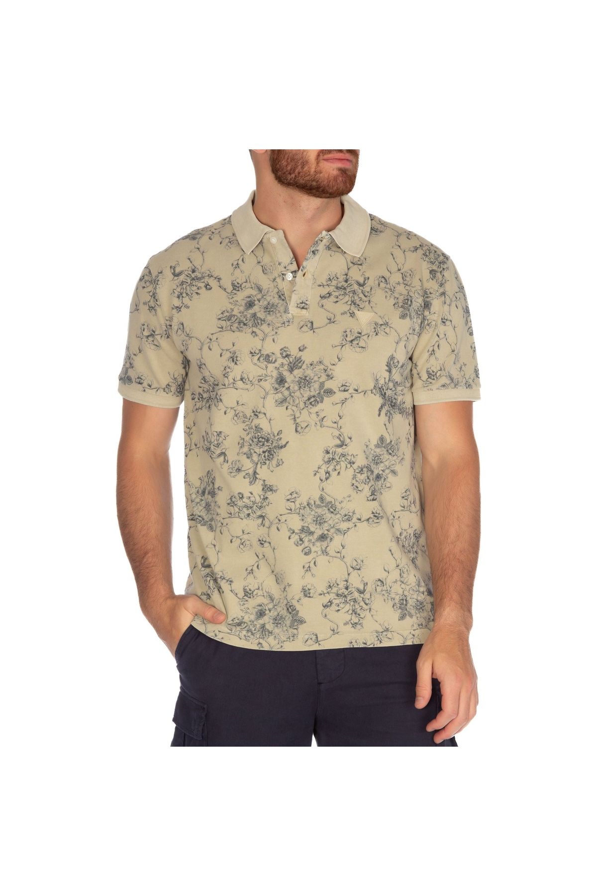 Guess SS AOP OVERDYE POLO