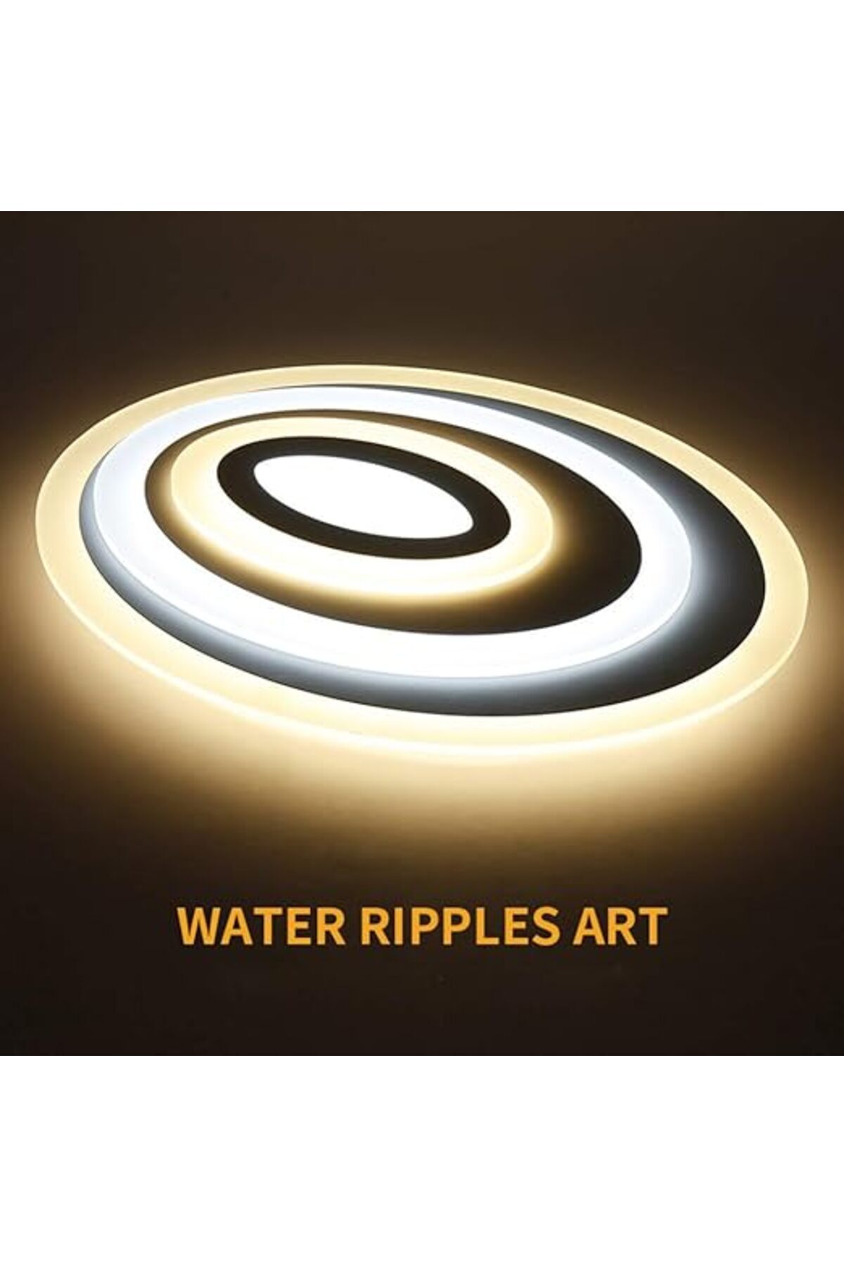 LightPlanet-Round Led Chandelier With Wifi Remote Control 50cm 2.4g With 3 Functions Light/cold/warm/neutral 5