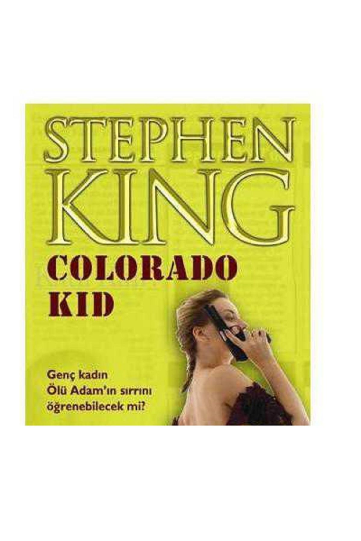 Türk Dil Kurumu Yayınları Colorado Kid - Stephen King (1.Baskı)