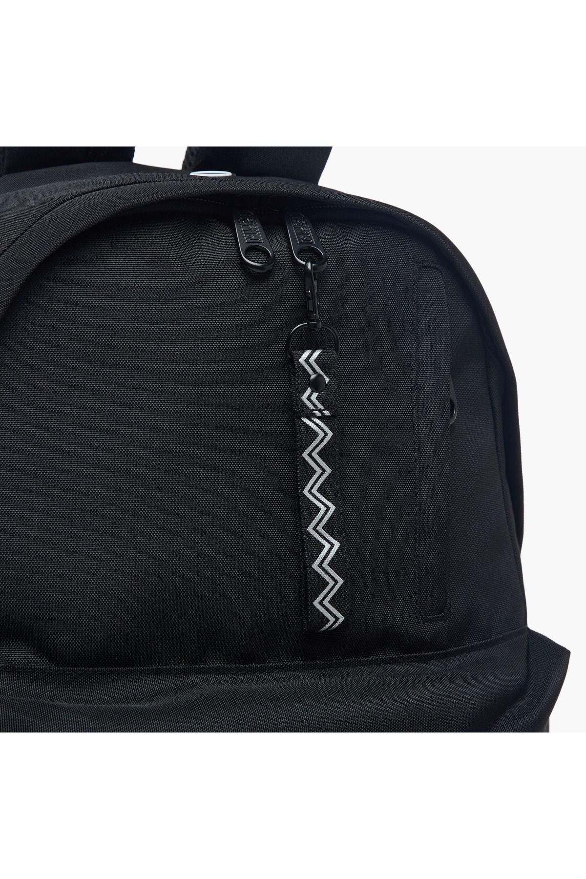 MUST-MUST Textured Backpack with Zip Closure and Adjustable Strap - 32x17x42 cms 6