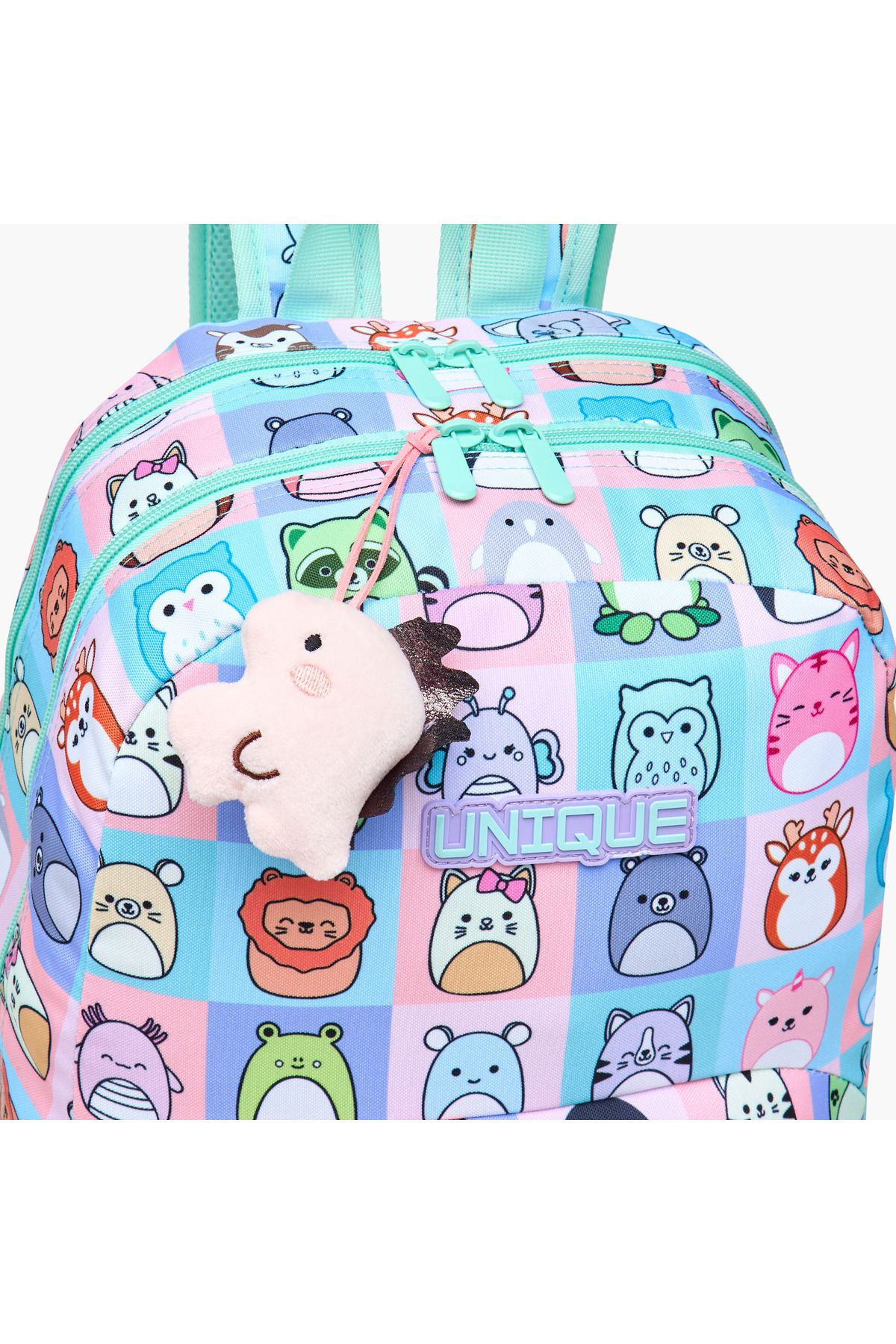 Unique--O Squishy Squad Print Backpack with Adjustable Straps and Zip Closure - 30x19x45 cms 6