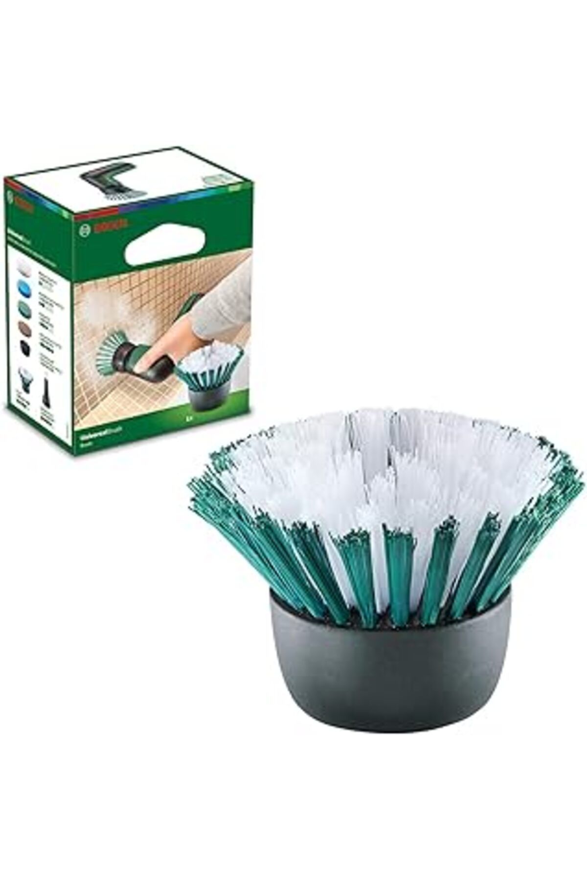 Pazarcan Bosch Elektrikli Temizleme Fırçası Universalbrush İçin Bosch Sert Fırça (Karton Pakette 1 Adet)
