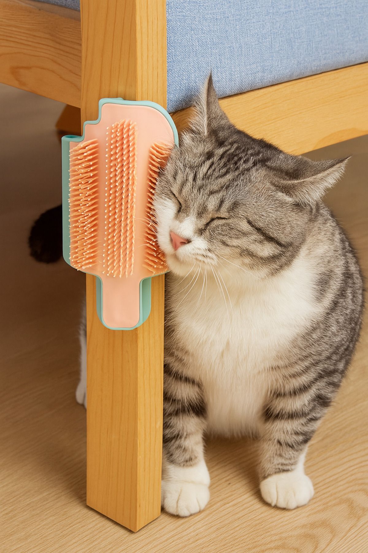 Mersi SHOP Kedi Otu Hazneli Kedi Kaşınma Aparatı