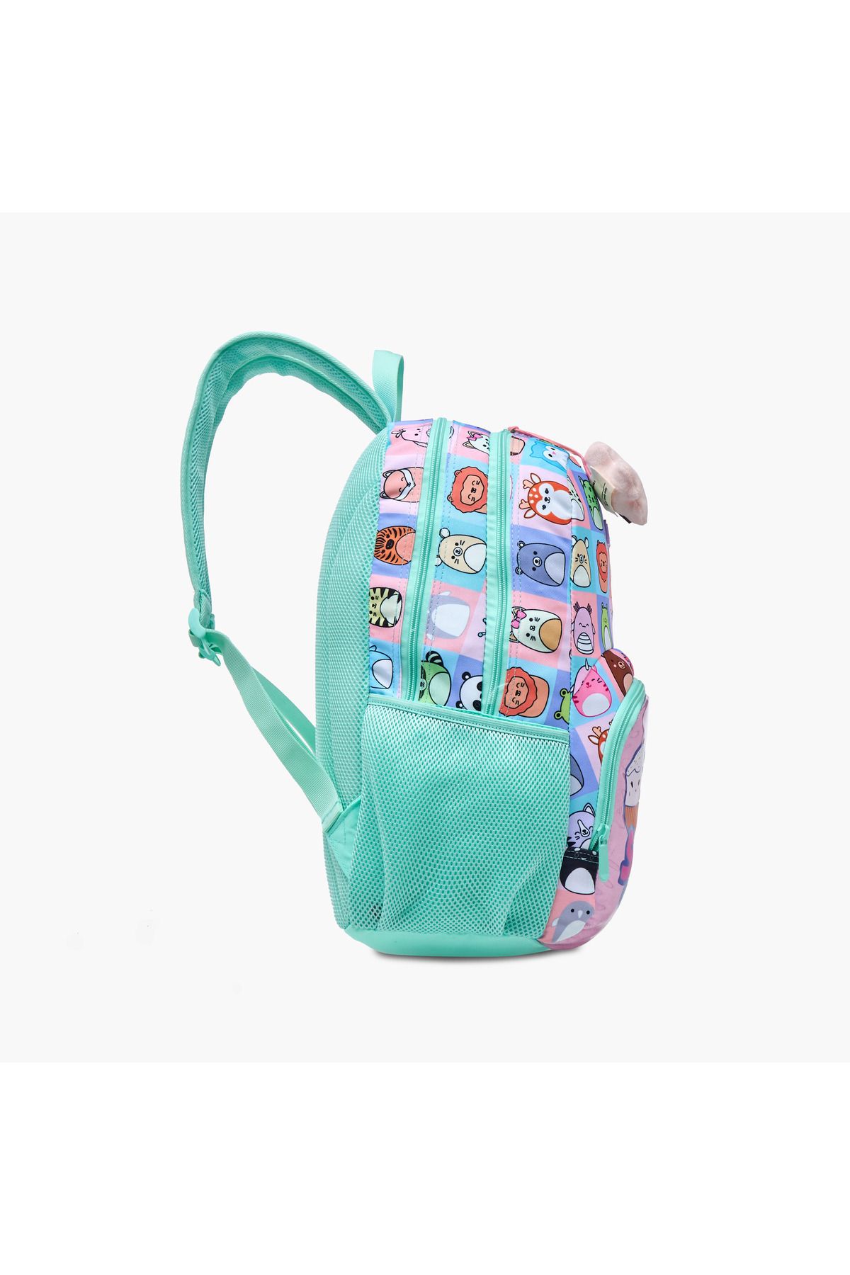 Unique--O Squishy Squad Print Backpack with Adjustable Straps and Zip Closure - 30x19x45 cms 3