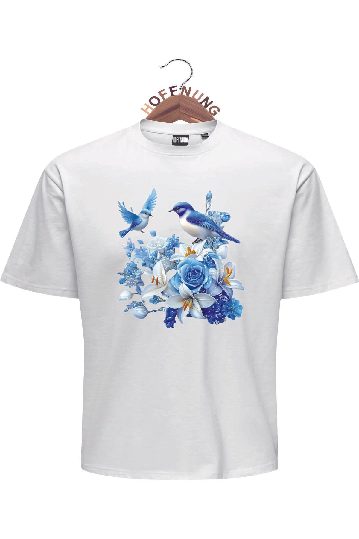 HOFFNUNG T SHIRT SINGING BIRDS oversize