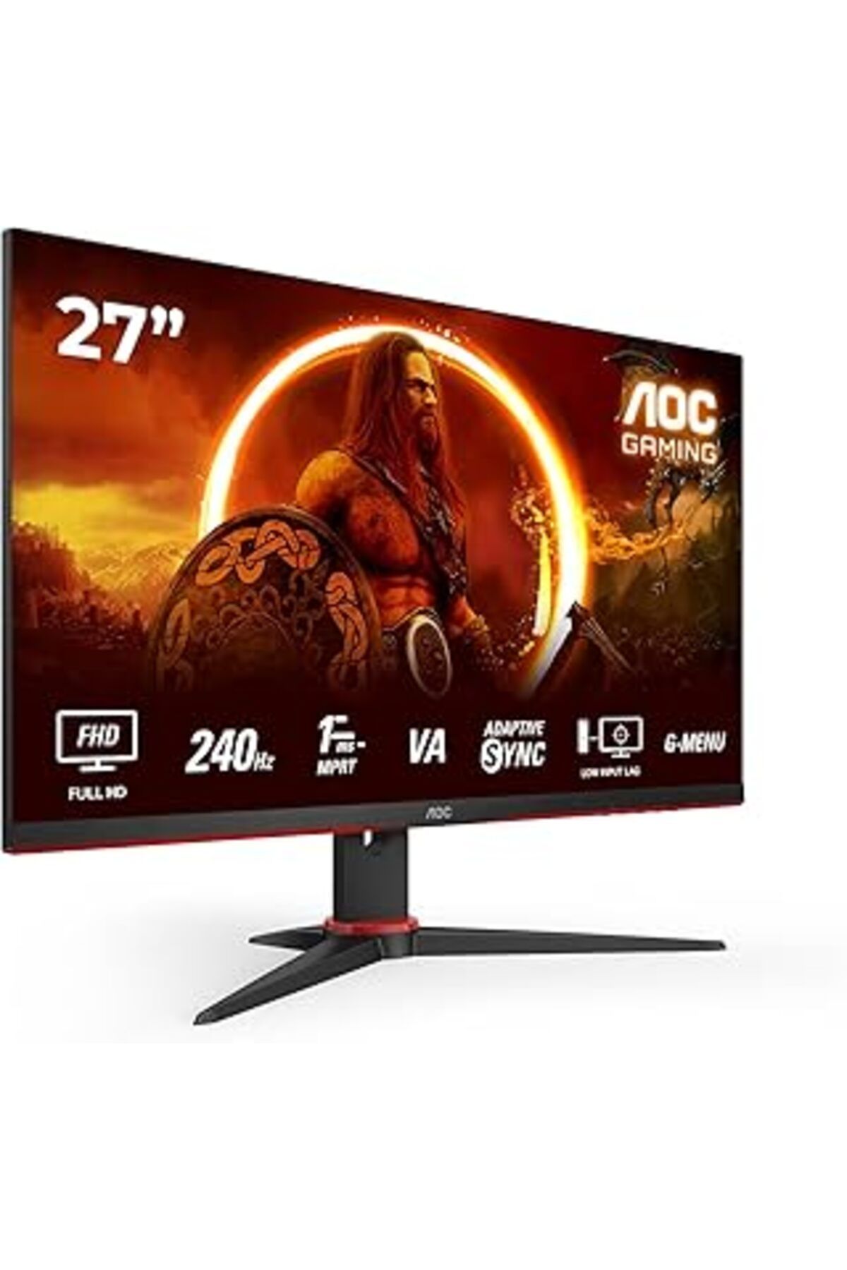 NETWORK ART Aoc Gaming 27G2Zne-27 Inç Full Hd Monitör, 240 Hz, 0,5 Ms Mprt, Adaptive Sync (1920X1080, Hdmi 1.4,