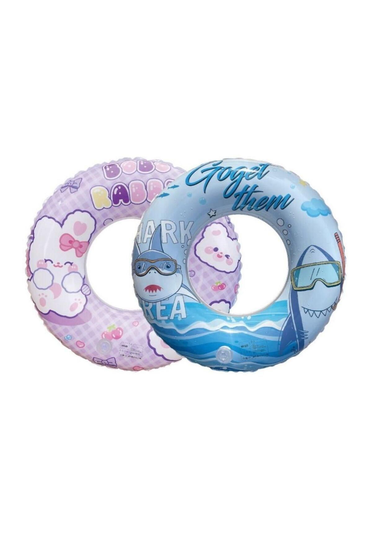 BESTWAY Desenli Simit 45 cm 2410029 Mavi