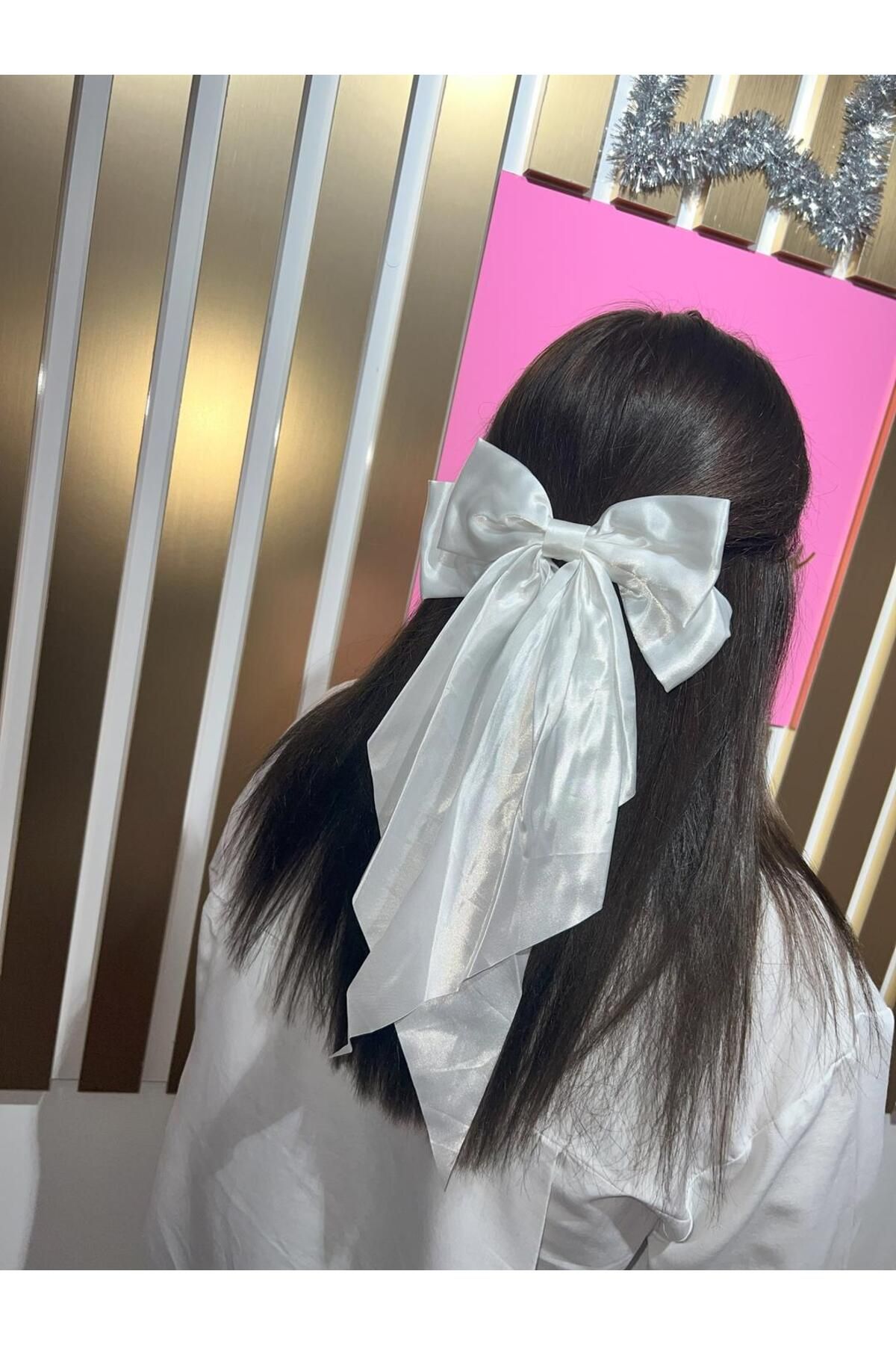 CEY ACCESSORY SATEN FİYONK KURDELE TOKA