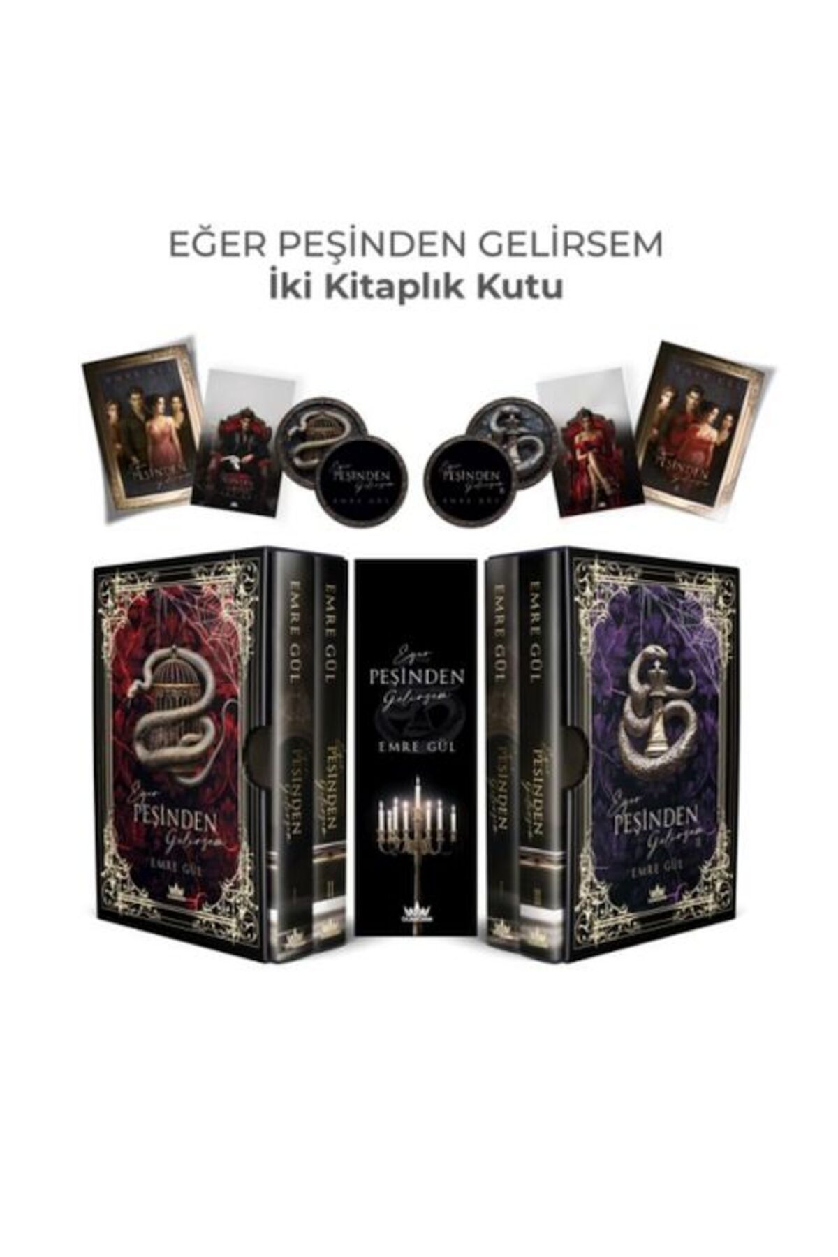 Destek Yayınları Eğer Peşinden Gelirsem Serisi - İki Kitaplık Kutu (Ciltli)
