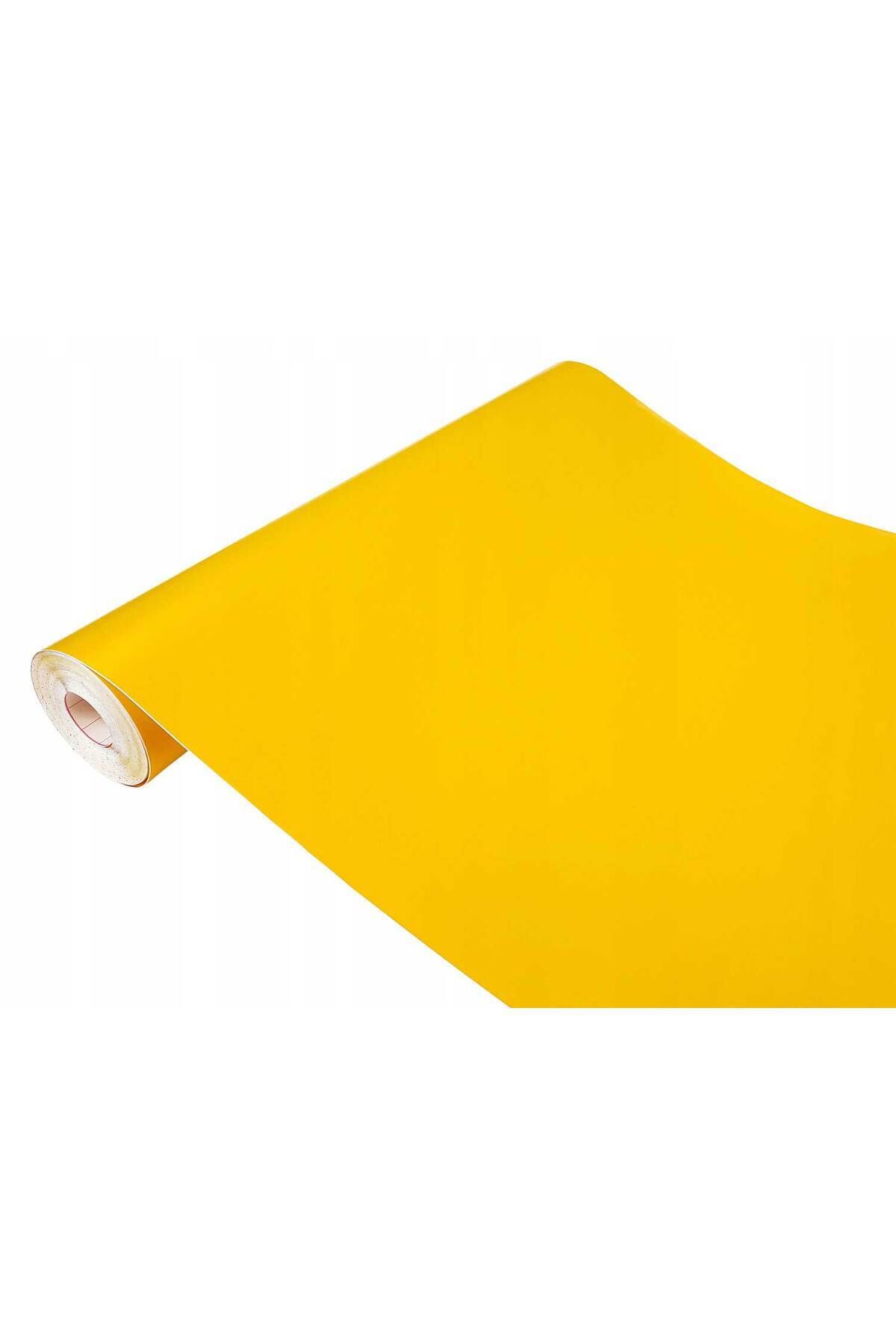 Home 176-0895 Düz Mat Sarı Kendinden Yapışkanlı Folyo ( 45 Cm X 1 Mt )