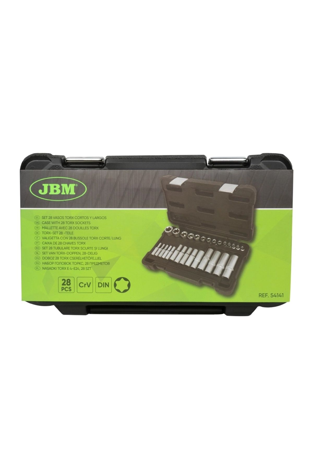 JBM-SET OF 28 SHORT AND LONG TORX TUBULARS JBM 5
