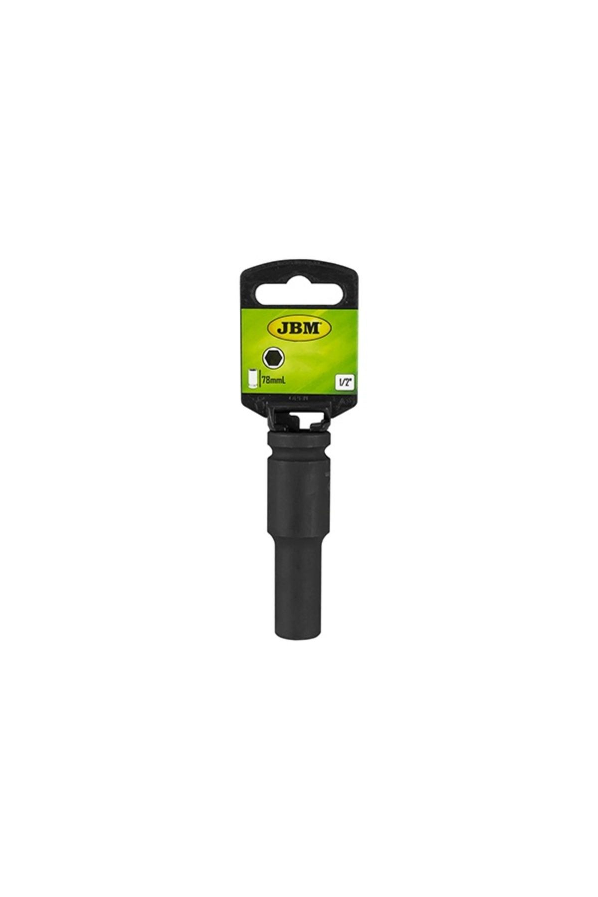 JBM-CHEIE TUBULARA HEXAGONALA DE IMPACT CU PATRATA DE ACTIONARE DE 1/2`. LUNGA -19MM JBM 1