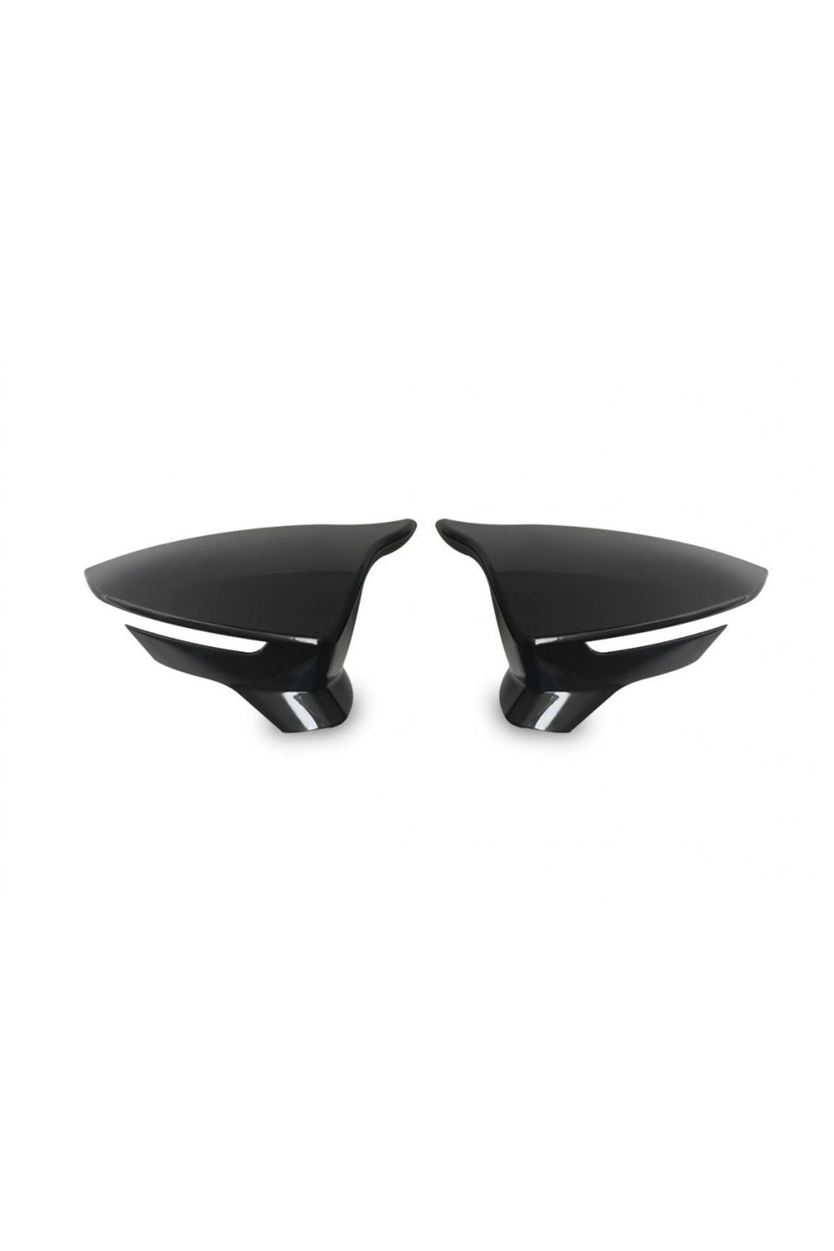CED AUTO TRADE Capace Oglinda Compatibile Cu Seat Arona 2017-> Negru Lucios Batman Style - One Size