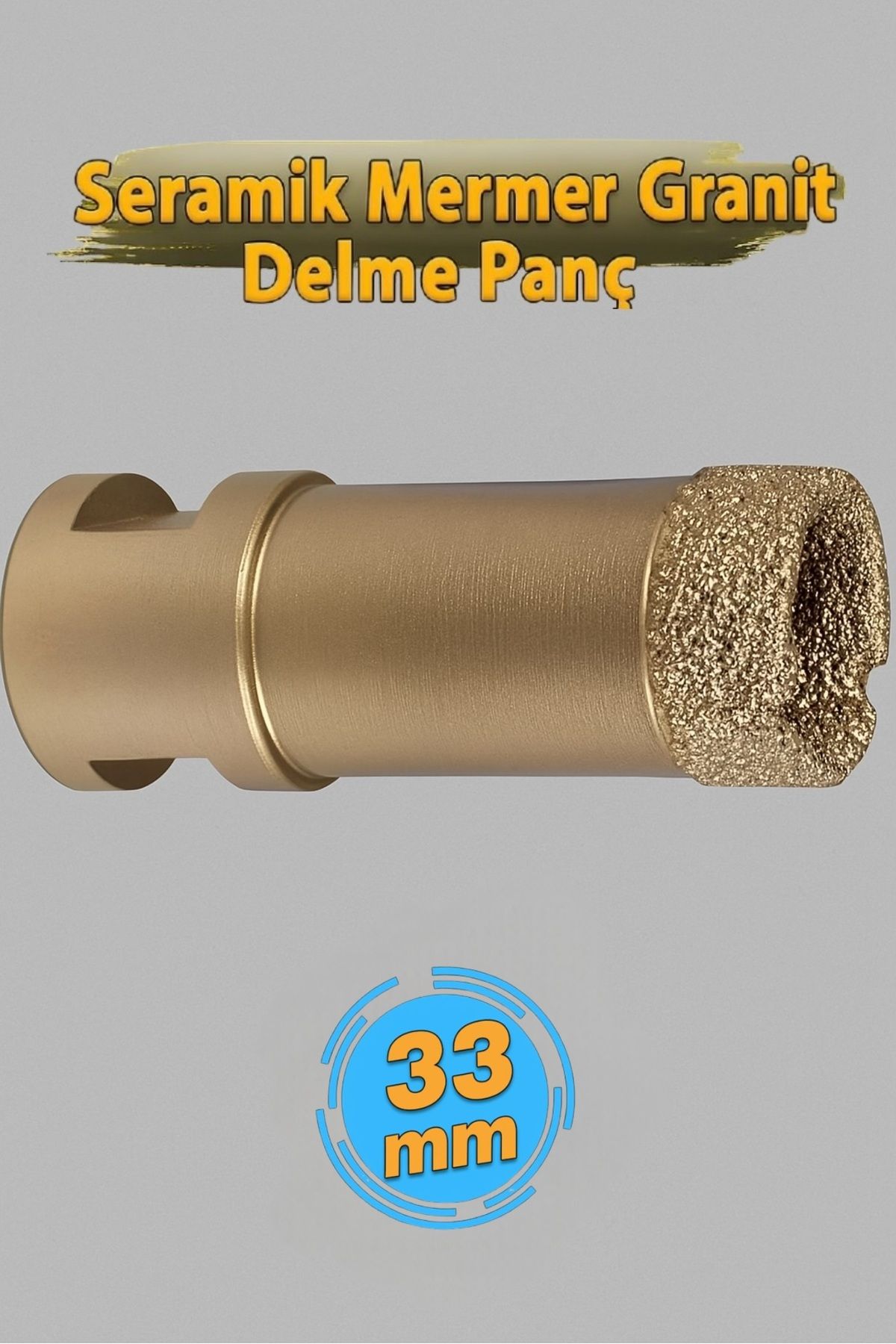 CMC Tools M14 Vakumlu Mermer Granit Seramik Delme Panç 33 mm