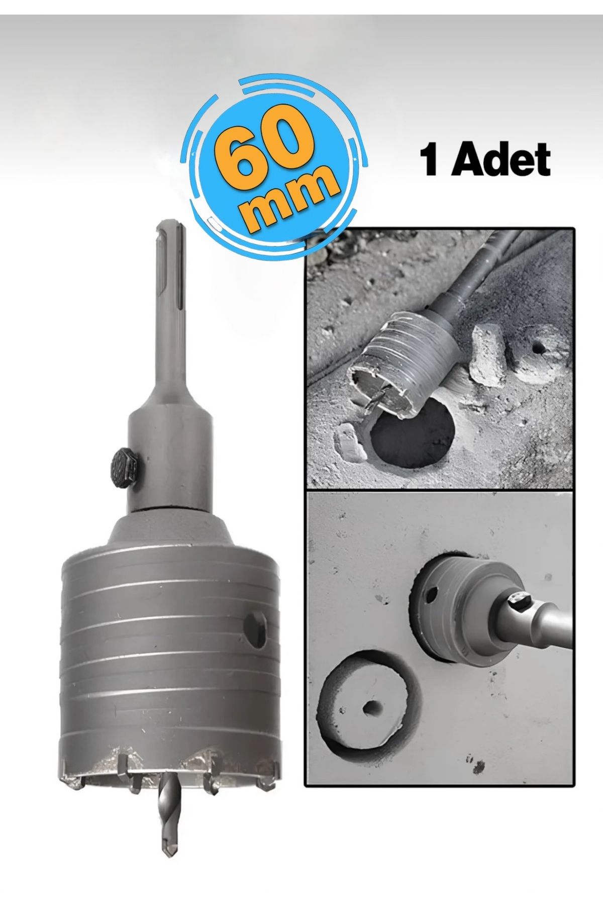 CMC Tools Sds Plus Beton Buat Açma Delme Panç 60 mm