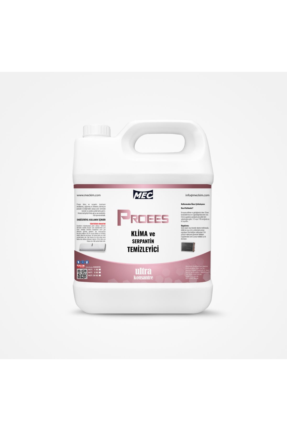 MECKİM Klima Ve Serpantin Temizleyici Proees 6Kg