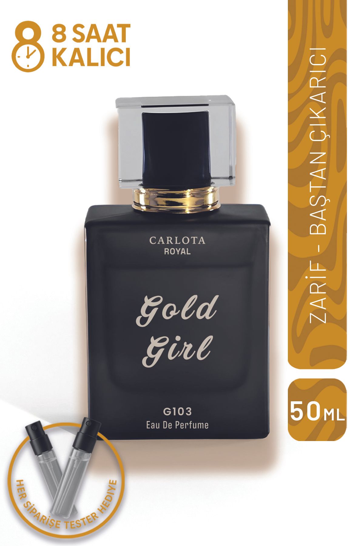 MATEO Carlota Royal Gold Girl Kadın Parfüm 50ml. EDP No:G103