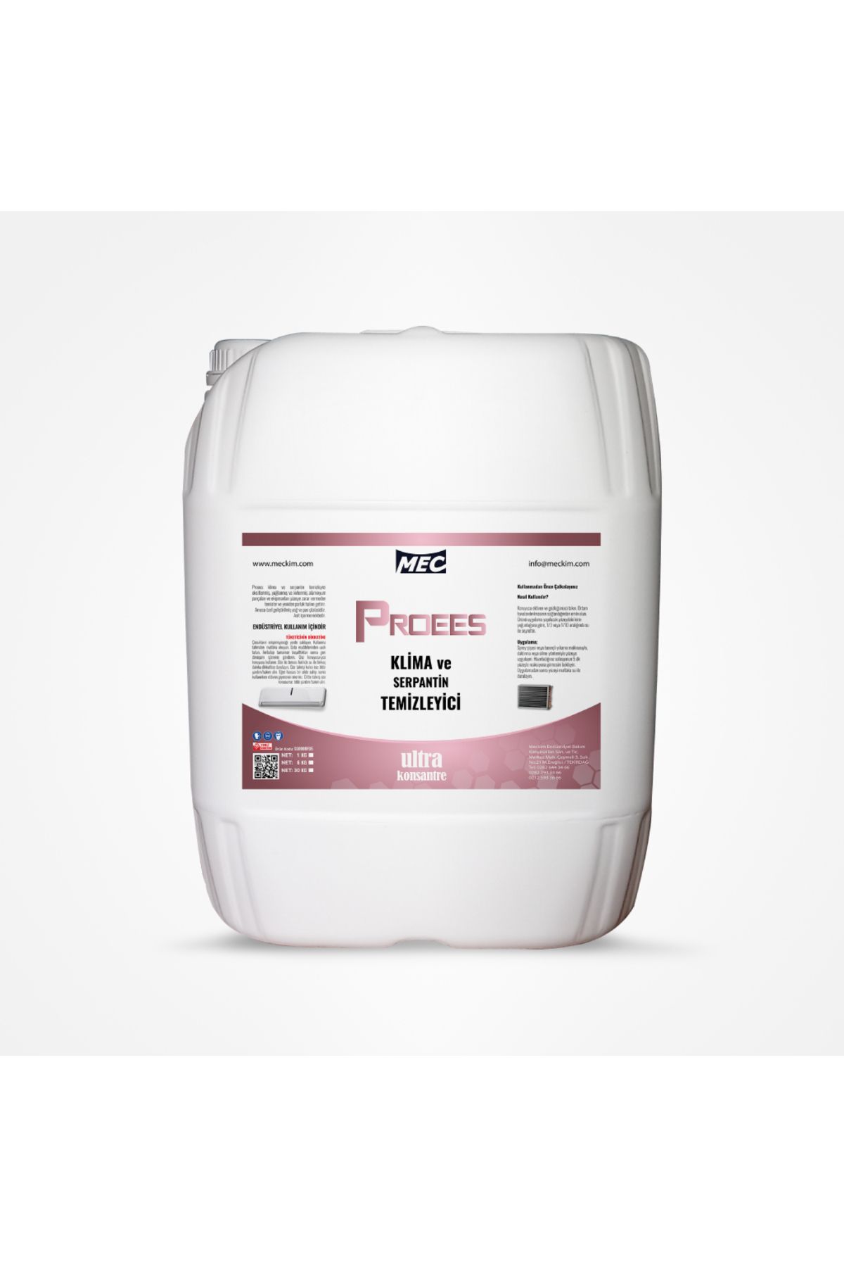 MECKİM Klima Ve Serpantin Temizleyici Proees 25Kg