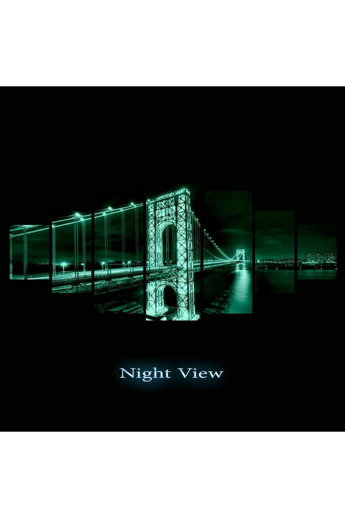 startonight-Set Tablou DualView Startonight Pod albastru, 7 piese, 100 x 240 cm 5