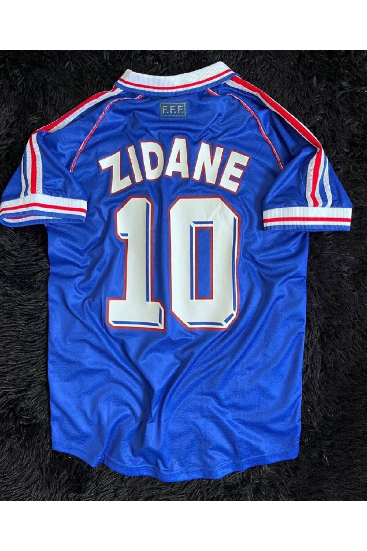 FAMİLYSTAN 98 dünya kupası zidane mavi yetişkin forması