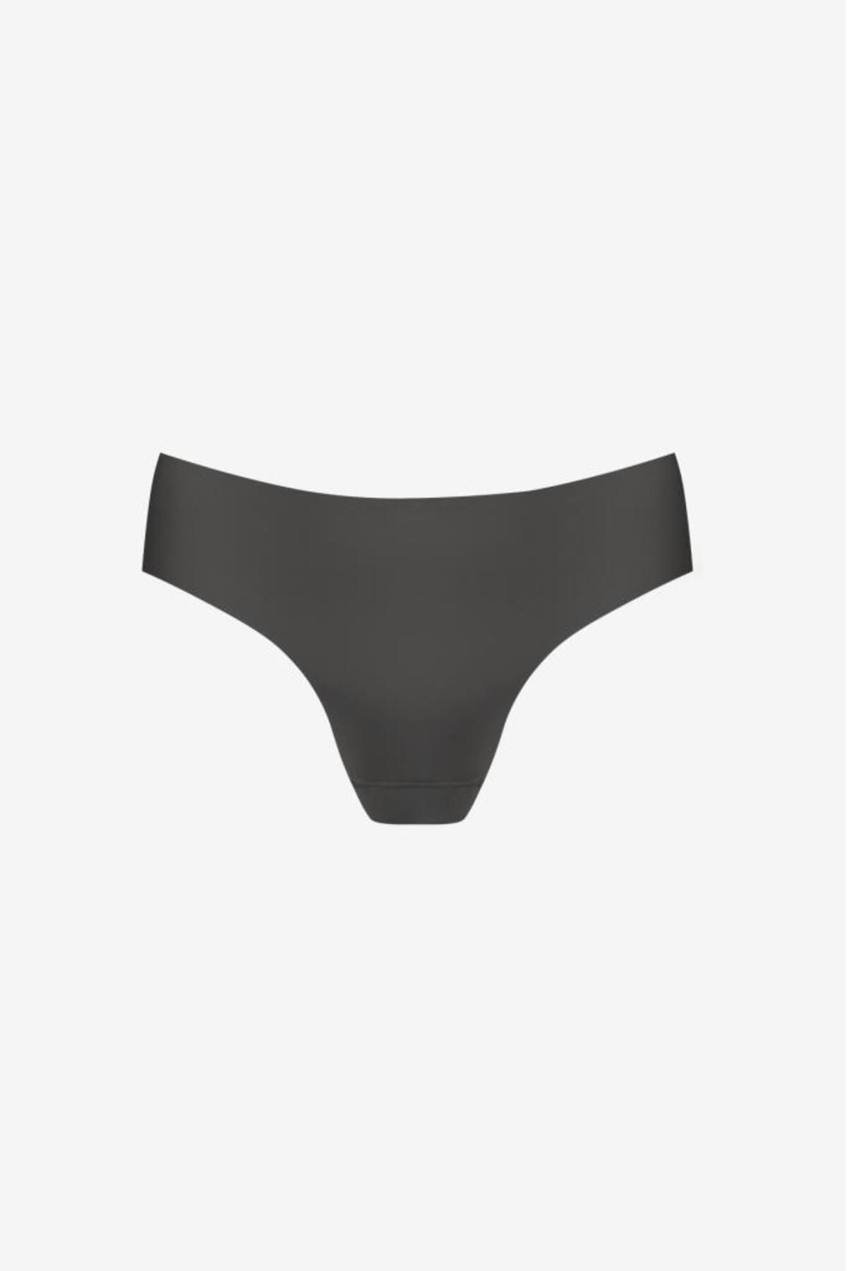 Bolero Pima Pamuk Dikişsiz Kadın Siyah Slip