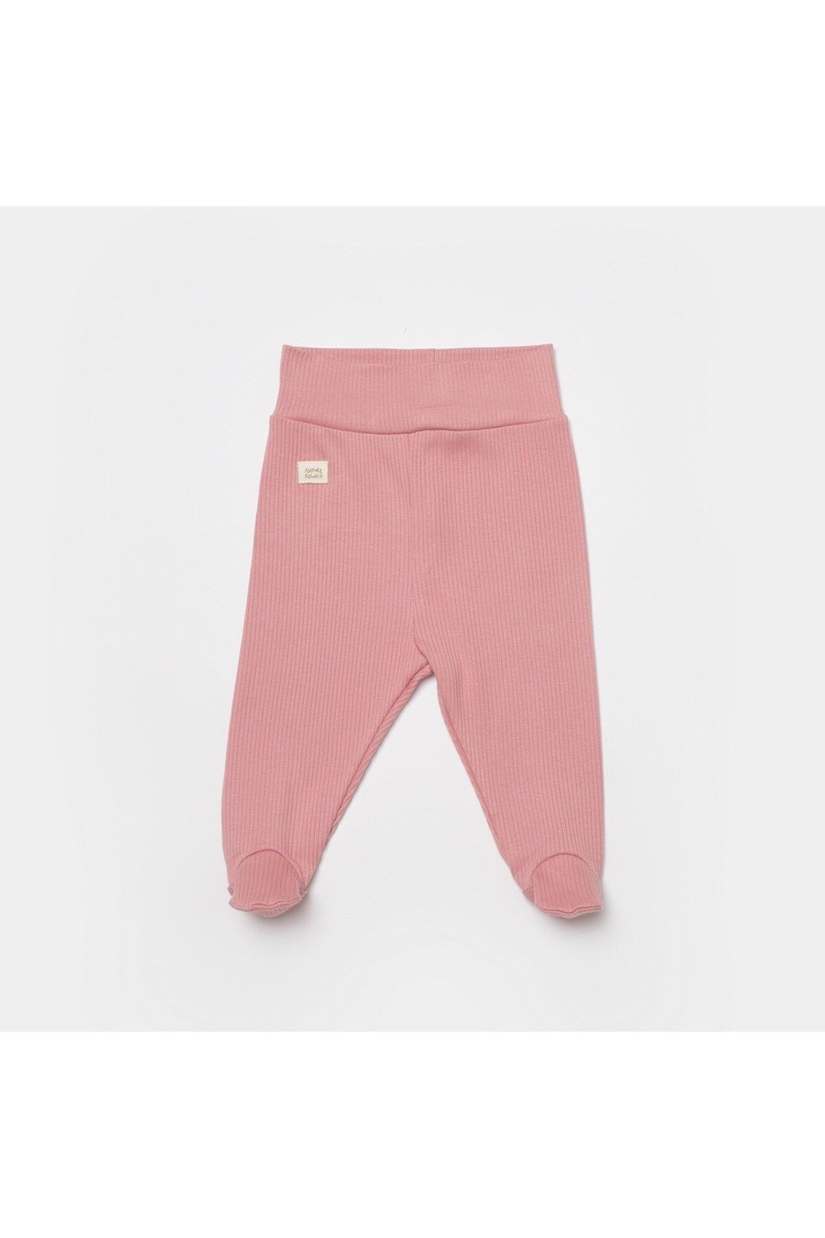 MBB ETİCARET Bibaby Biorganic Modal Nature Relax Patikli Pantolon 57901 Coral
