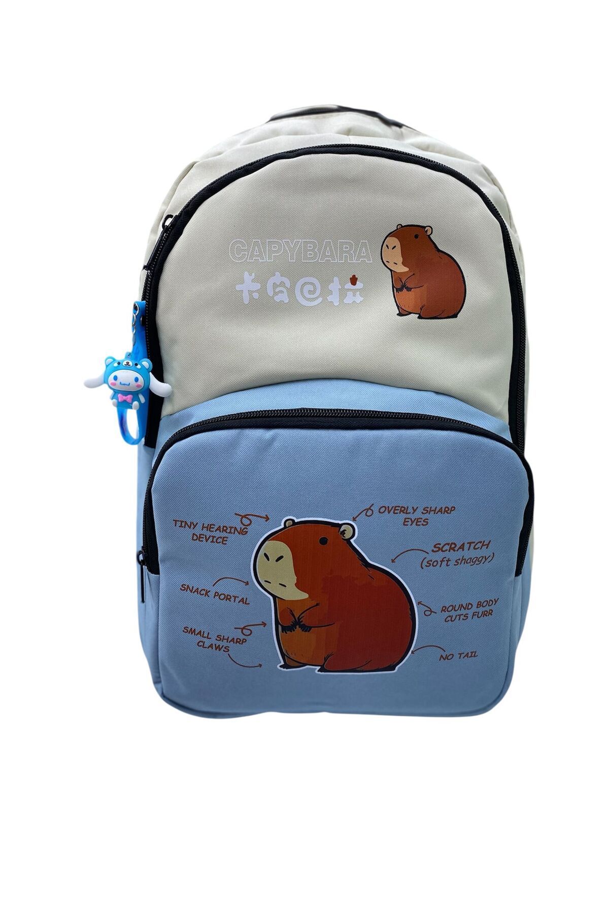 mim bebe CAPYBARA ORTAOKUL SIRT ÇANTASI