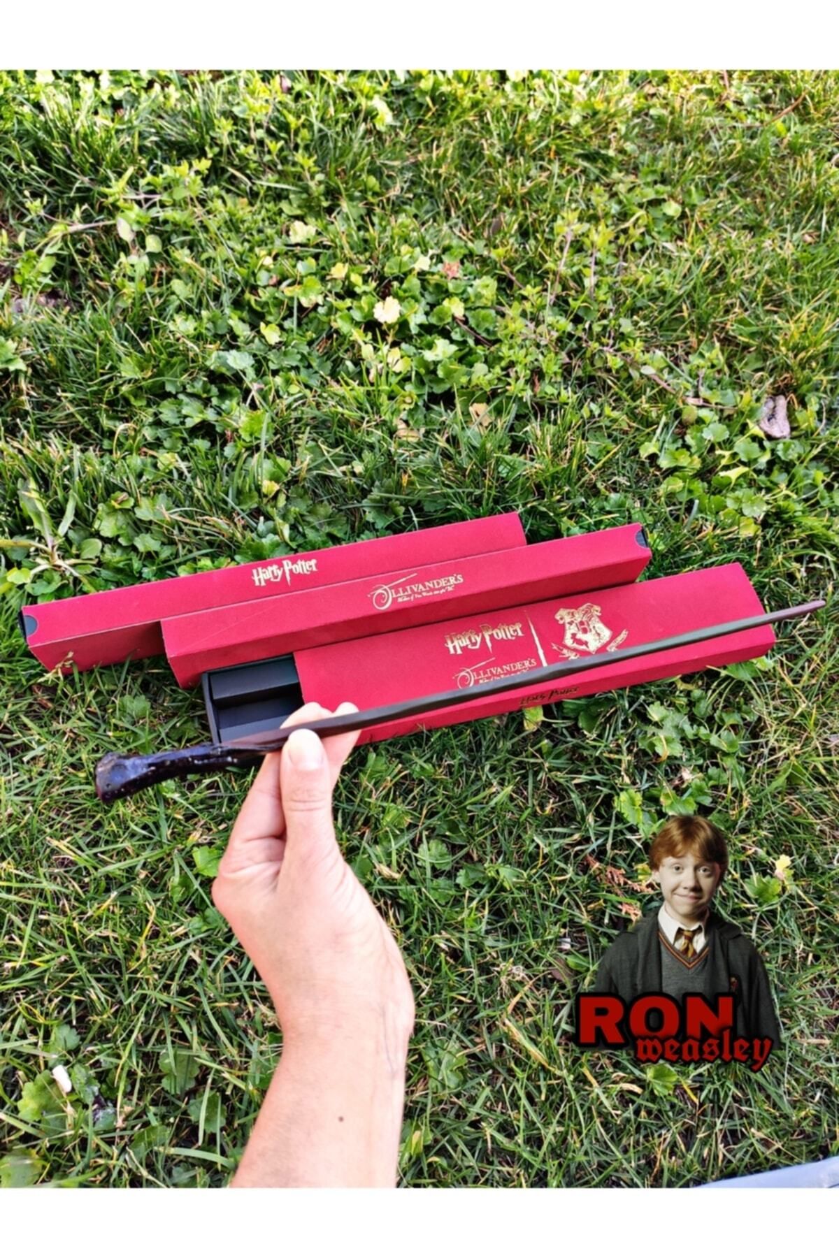 Lemonade Concept Harry Potter Ron Wesley Metal Çekirdekli Büyücü Asası
