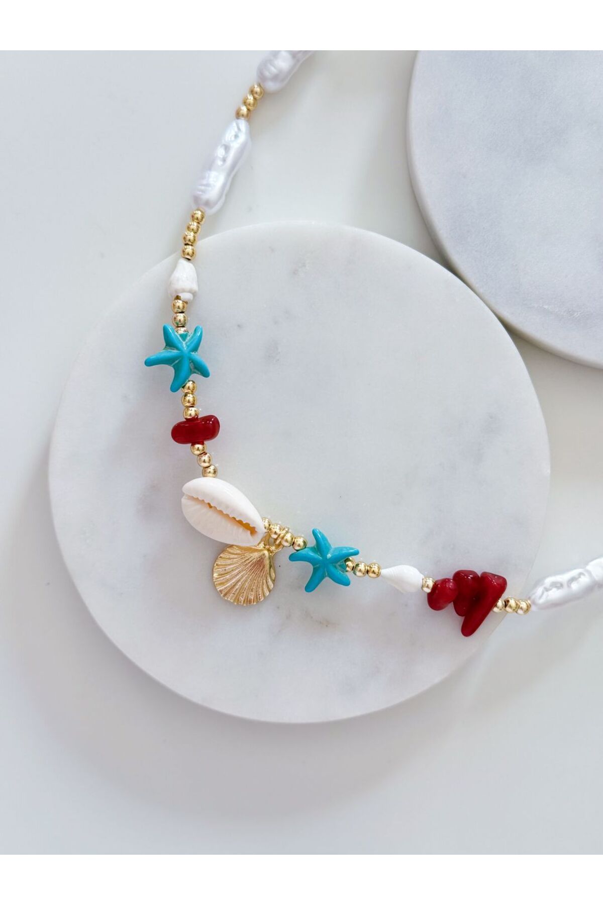CHARMLUCKY MİDYE CHARM DENİZ KOLYE
