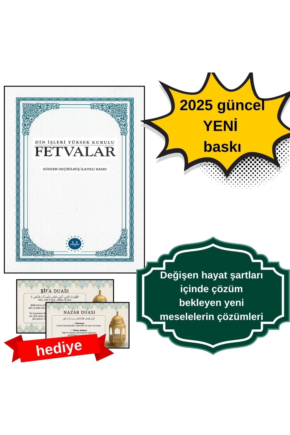 Diyanet İşleri Başkanlığı FETVALAR-YENİ-GÜNCEL-GÖZDEN GEÇİRİLMİŞ İLAVELİ YENİ BASKI-DİYANET İŞLERİ YÜKSEK KURUMU