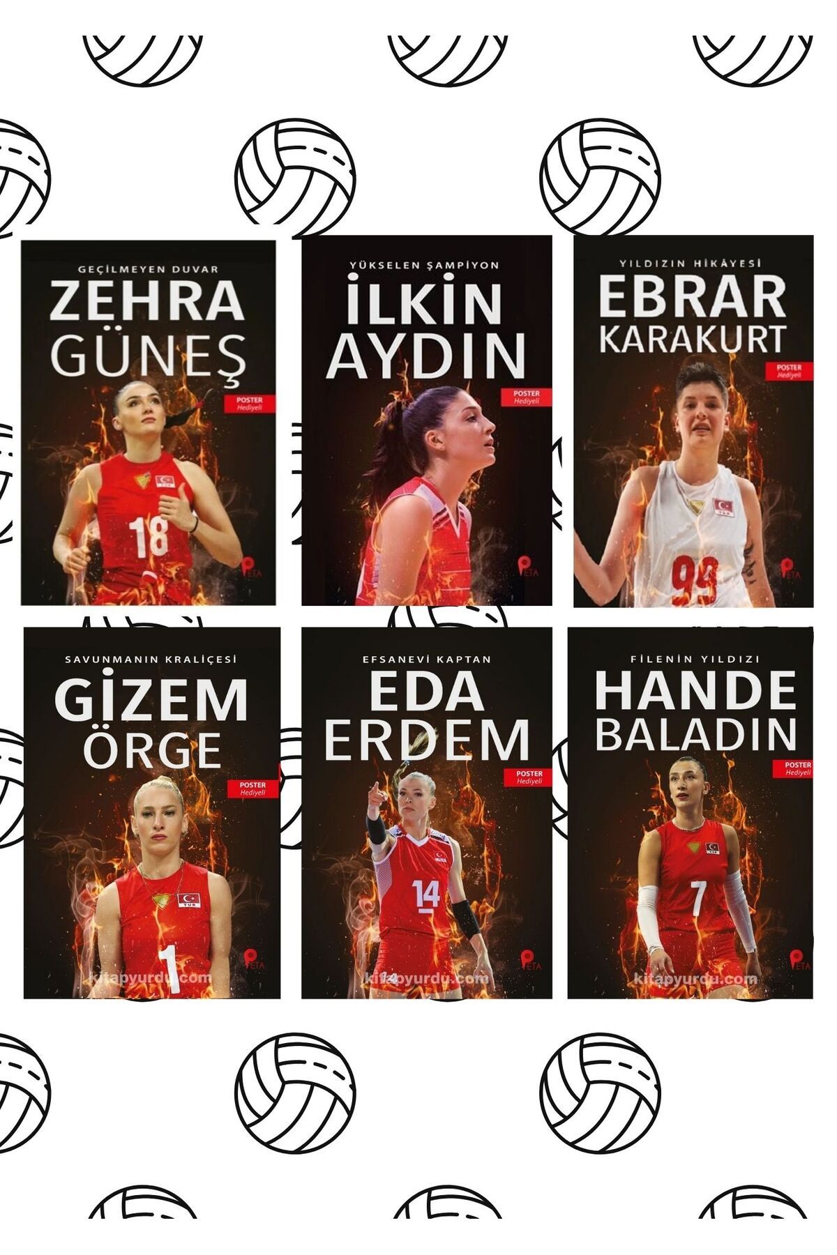 peta kitap Filenin Sultanları 6 Kitap (Poster Hediyeli ) VAZGEÇİLMEZ