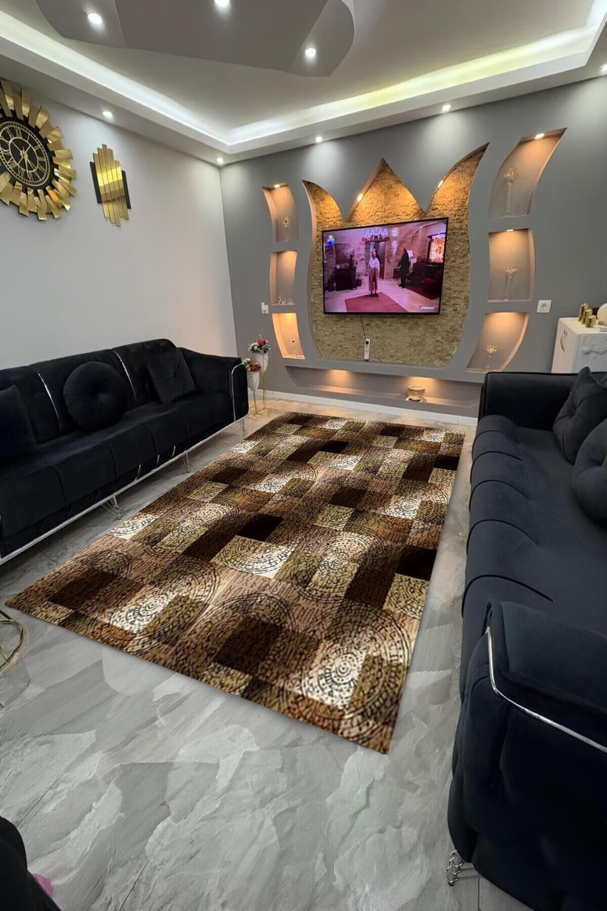 Home Dot Tabanlı yıkanabilir, leke tutmayan halı
