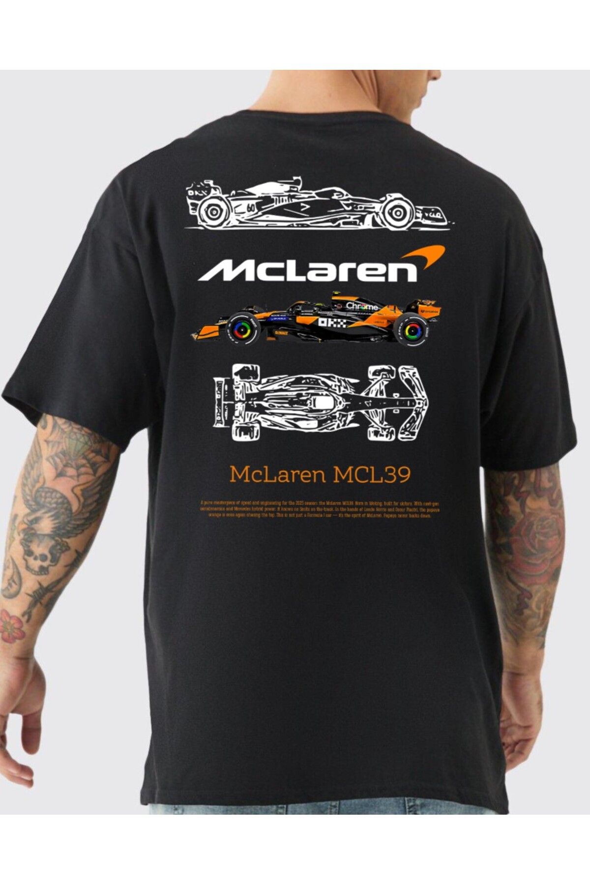 VEK Oversize T-Shirt F1 mclaren