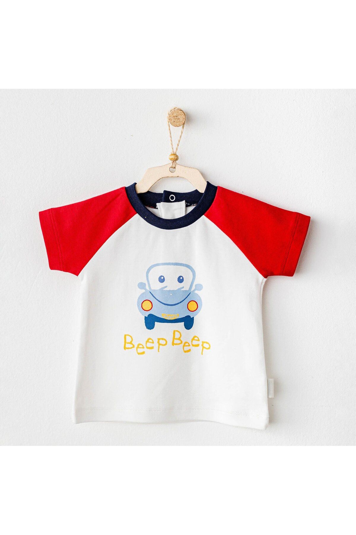 MBB ETİCARET Andywawa AC25976 Casual Bebek Tişört White