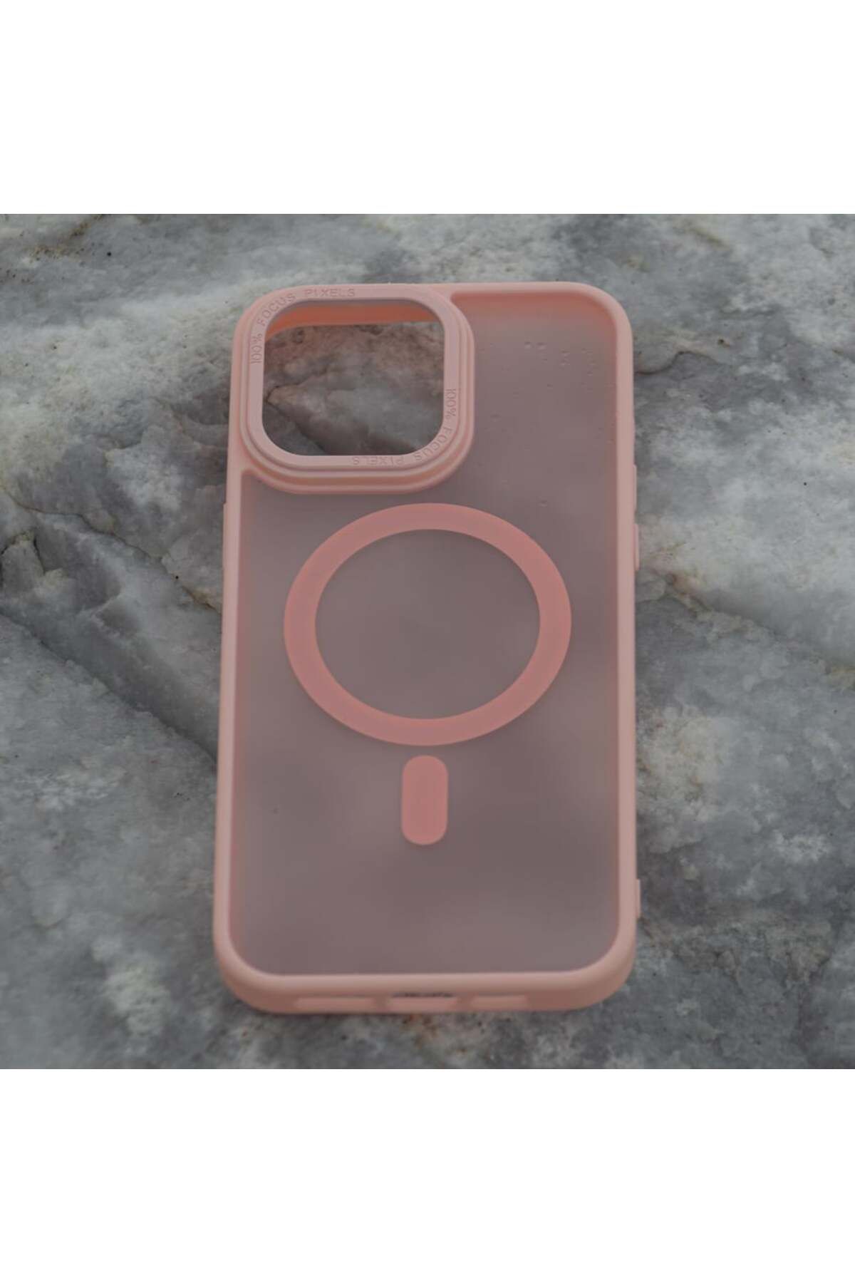 Case&Case iPhone 14 Plus Uyumlu Focus Color Lüks Magsafe Kılıf
